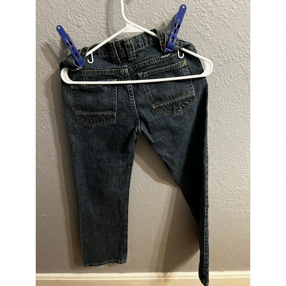 Wrangler Boy's Denim‎ Jeans RN 130273 Blue 14 Adjustable Waist 29x27